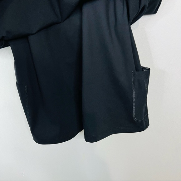 GIRLFRIEND COLLECTIVE Tommy dress black lined athletic mini dress tennis golf - Picture 6 of 8